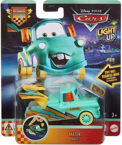 Disney / Pixar Cars Race to Celebrate Light-Up Mater Diecast Car、ToyWiz、kayou