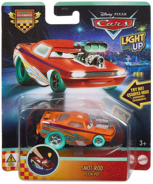 Disney / Pixar Cars Race to Celebrate Light-Up Snot Rod Diecast Car、ToyWiz、kayou