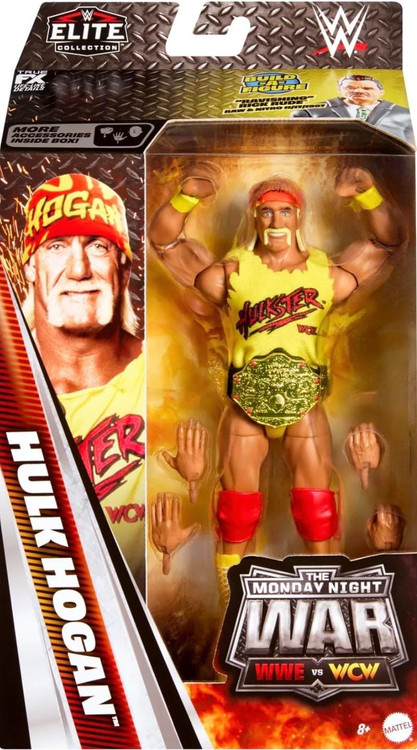 WWE Wrestling Elite Collection Monday Night War Hulk Hogan Action Figure Build 