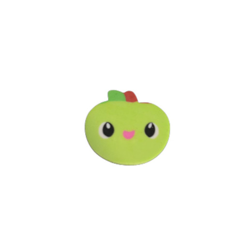 My Squishy Little Snack Packs TV Dinner Green Apple Squish Loose 、ToyWiz、kayou