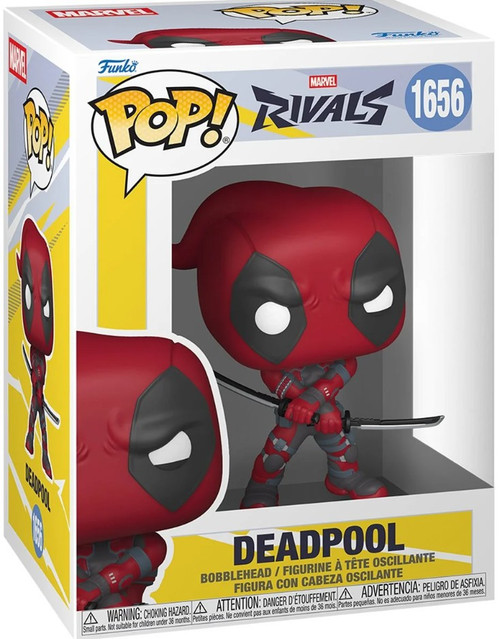 Funko Marvel Rivals POP! Games Deadpool Vinyl Figure #1656 (Pre-Order ships October)、ToyWiz、kayou