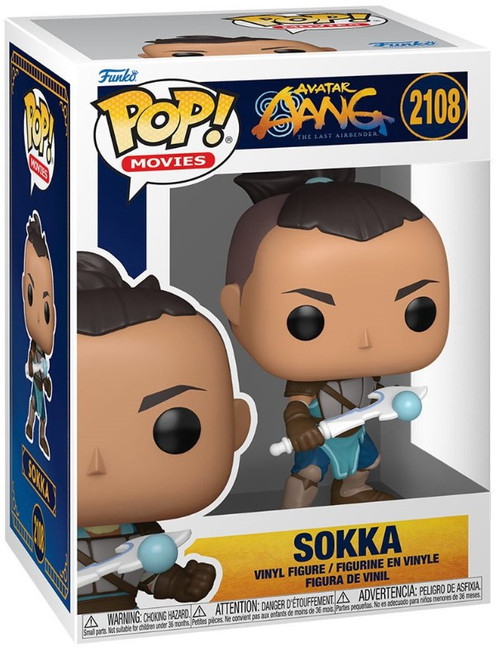 Funko Avatar: The Last Airbender The Legend of Aang POP! Movies Sokka Vinyl Figure #2108 (Pre-Order ships September)、ToyWiz、kayou