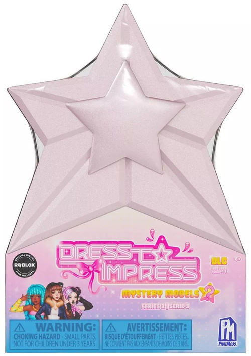 Roblox Dress to Impress Series 3 Mystery Model Pack 1 RANDOM Mini Doll, Includes DLC Code!、ToyWiz、kayou