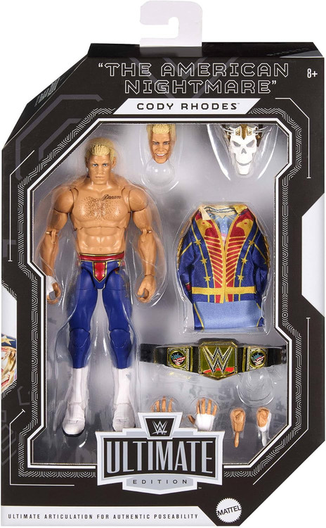 WWE Wrestling Ultimate Edition Summer Slam Cody Rhodes Action Figure、ToyWiz、kayou