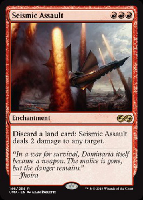 MtG Ultimate Masters Rare FOIL Seismic Assault #146、ToyWiz、kayou