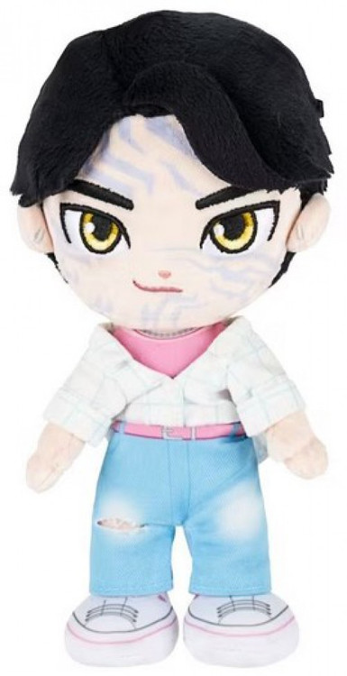 KPop Demon Hunters Jinu 8-Inch Plush、ToyWiz、kayou
