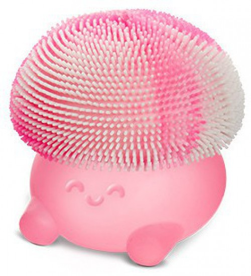 Super Duper Sugar Squisher Mushroom Bella 4-Inch Squish Toy Pink、ToyWiz、kayou