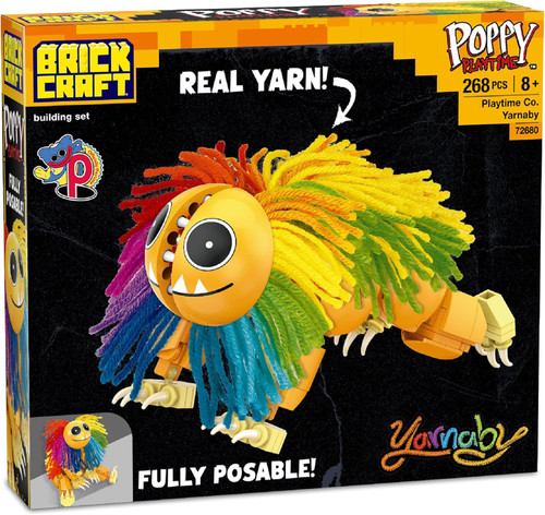 Poppy Playtime Brickcraft Yarnaby Building Block Set 268 Pieces、ToyWiz、kayou