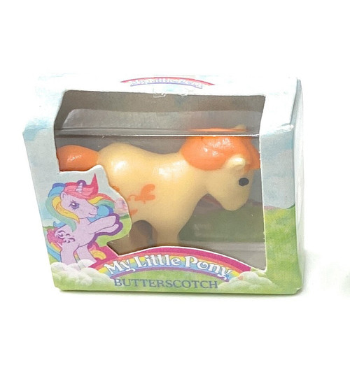 World's Smallest Micro Toy Box Series 1 Micro Toy My Little Pony Butterscotch, Loose、ToyWiz、kayou
