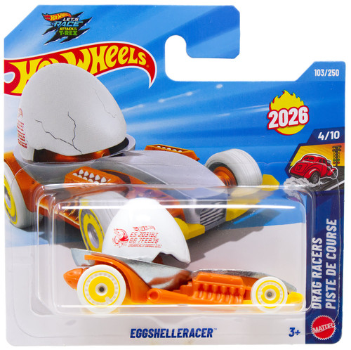 Hot Wheels Drag Racers Eggshelleracer Diecast Car、ToyWiz、kayou