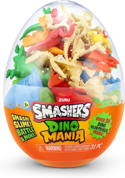 Smashers Dino Mania MEGA Mystery Egg 30+ Surprises!、ToyWiz、kayou