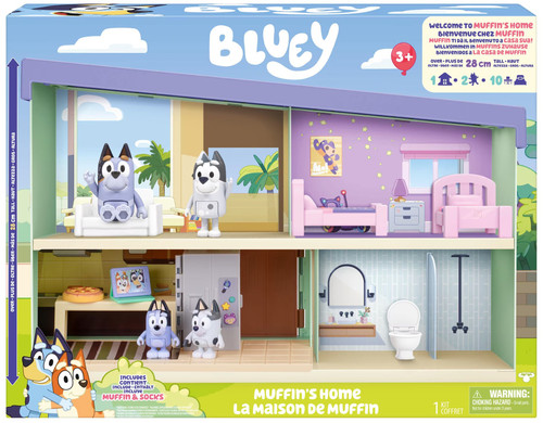 Bluey Muffin's Home Playset with Muffin & Socks Figures、ToyWiz、kayou