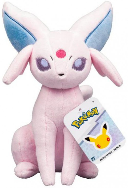 Pokemon 30th Anniversary Espeon 8-Inch Plush、ToyWiz、kayou