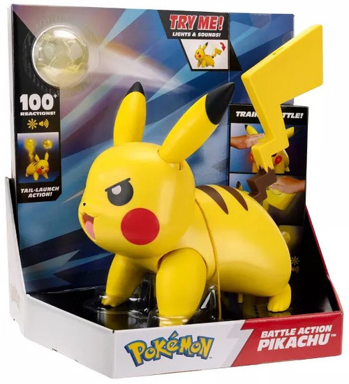 Pokemon Battle Action Pikachu 12-Inch Feature Figure、ToyWiz、kayou