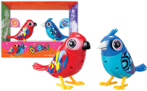 DigiBirds Red & Blue Interactive Figure 2-Pack、ToyWiz、kayou