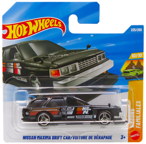 Hot Wheels HW Wagons Nissan Maxima Drift Car Diecast Car K&N, Black、ToyWiz、kayou