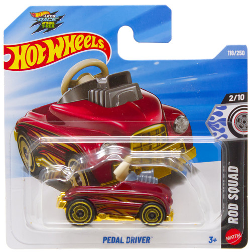 Hot Wheels Rod Squad Pedal Driver Diecast Car、ToyWiz、kayou