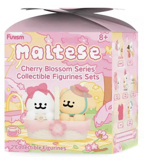 Maltese Cherry Blossoms Series Mystery Pack 2 RANDOM Figures、ToyWiz、kayou