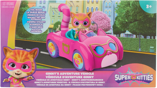 Disney Junior SuperKitties Ginny's Adventure Vehicle Vehicle & Figure、ToyWiz、kayou