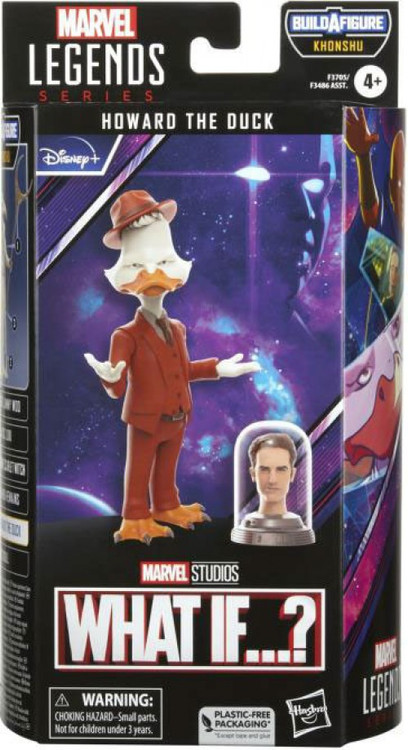 What If? Marvel Legends Khonshu Series Howard the Duck Action Figure Loose、ToyWiz、kayou