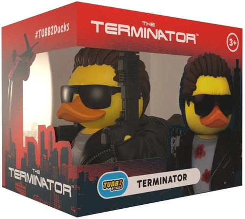 The Terminator Tubbz Boxed Cosplay Duck Terminator 3.5-Inch Rubber Duck、ToyWiz、kayou