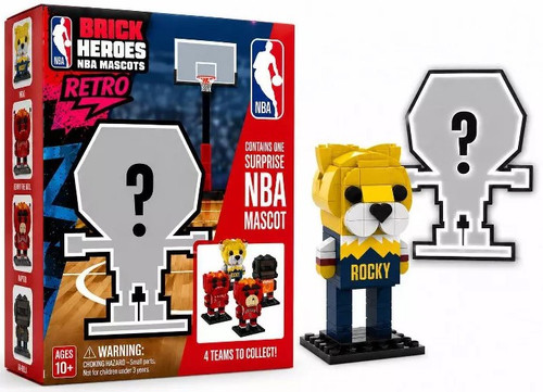 NBA Brick Heroes Mascots Retro Mystery Pack、ToyWiz、kayou