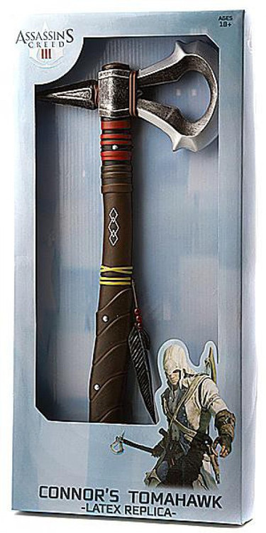 Assassin's Creed III Liberation Conner's Tomahawk Prop Replica Latex、ToyWiz、kayou