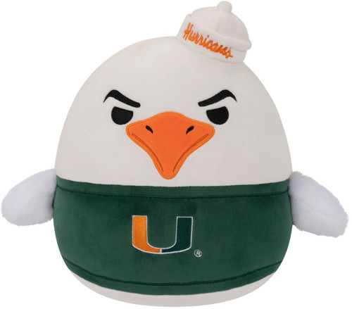 Squishmallows University of Miami Sebastian the Ibis 12-Inch Plush、ToyWiz、kayou