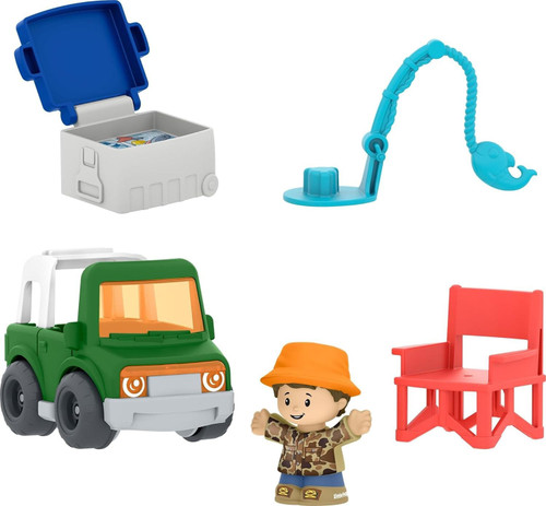 Fisher Price Little People Fishing Trip Adventure Vehicle & Figure Set、ToyWiz、kayou