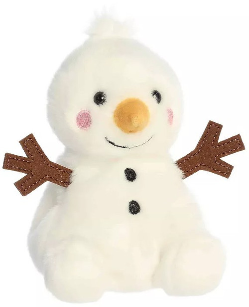 Original Palm Pals Twig Snowman 5-Inch Mini Bean Bag Plush、ToyWiz、kayou