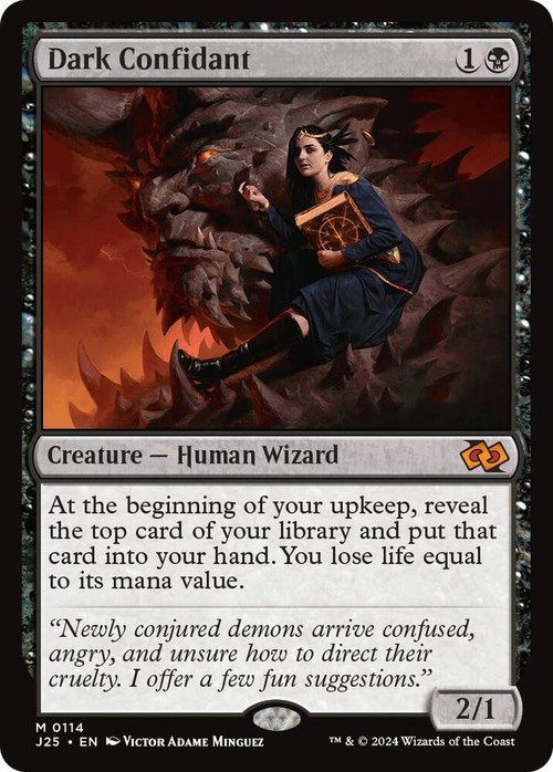 MtG Foundations Jumpstart Mythic Rare Dark Confidant #75、ToyWiz、kayou