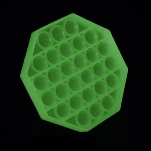 OMG!! Pop Fidgety Octagonal Fidget Toy Glow in the Dark、ToyWiz、kayou