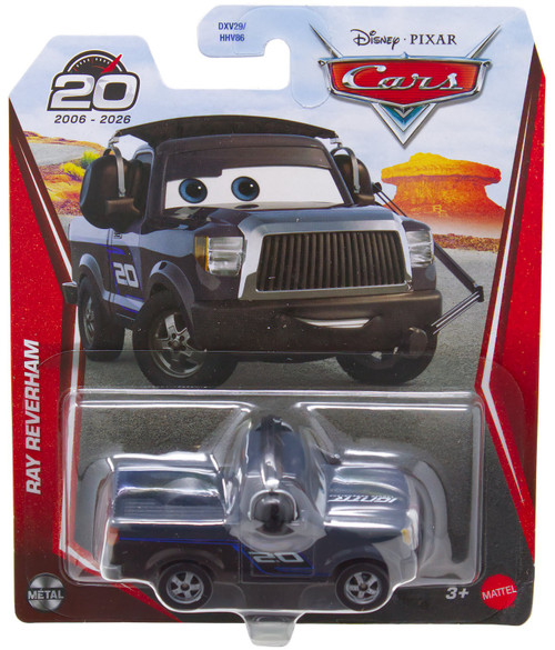 Disney / Pixar Cars 20th Anniversary Metal Ray Reverham Diecast Car、ToyWiz、kayou