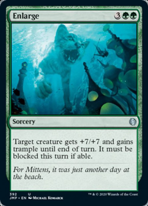 MtG Jumpstart Uncommon Enlarge #392、ToyWiz、kayou