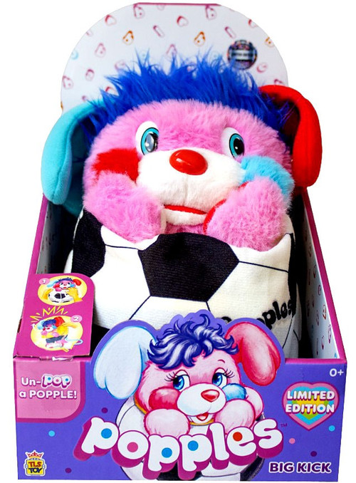 Popples Big Kick Exclusive 8-Inch Plush Soccer Ball, Limited Edition、ToyWiz、kayou