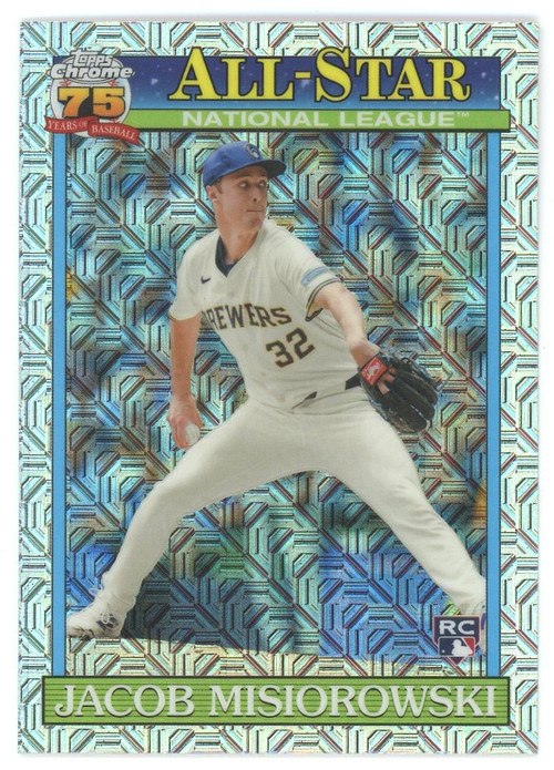 MLB 2026 Topps Series 2 Baseball All-Star Silver Pack Mojo Refractor Jacob Misiorowski #91ASC-49 Rookie、ToyWiz、kayou
