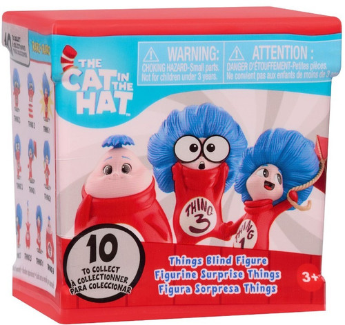 Dr. Seuss The Cat in the Hat Things 2-Inch Mystery Pack 1 RANDOM Figure、ToyWiz、kayou
