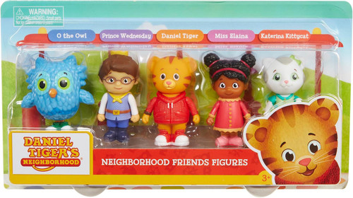 Daniel Tiger's Neighborhood Neighborhood Friends Figure 5-Pack、ToyWiz、kayou