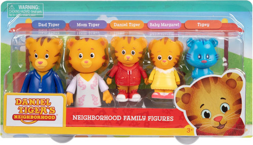 Daniel Tiger's Neighborhood Neighborhood Family Figure 5-Pack、ToyWiz、kayou