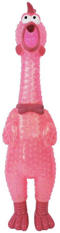 Say Whaaaaat?! The Ampli-Flyer PINK 27-Inch GIANT Rubber Chicken、ToyWiz、kayou