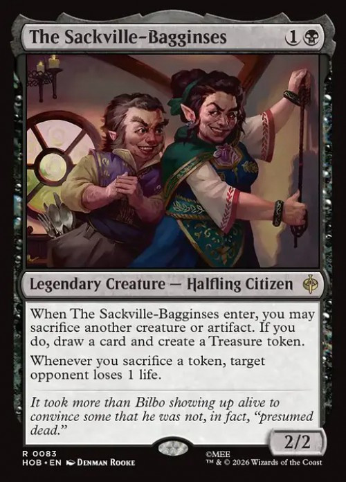 MtG The Hobbit Rare The Sackville-Bagginses #83、ToyWiz、kayou