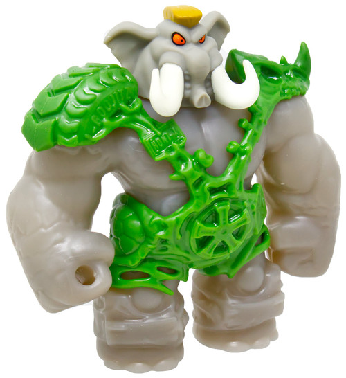 Heroes of Goo Jit Zu Goo Jit Zu Gigatusk Figure Thunder Stone Filling、ToyWiz、kayou