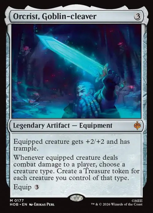 MtG The Hobbit Mythic Rare Orcrist, Goblin-cleaver #177、ToyWiz、kayou