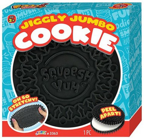 Foodie Fusion Jiggly Jumbo Cookie BLACK Squishy Toy、ToyWiz、kayou