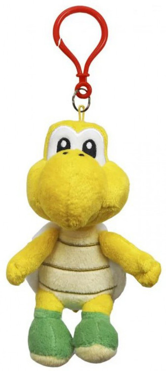 Super Mario Nintendo Koopa Troopa 6-Inch Plush Dangler、ToyWiz、kayou