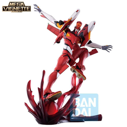 Neon Genesis Evangelion Evangelion 2.22 Mega Vignette Ichibansho Evangelion Production Model-02 11.8-Inch Collectible Figure (Pre-Order ships February)、ToyWiz、kayou