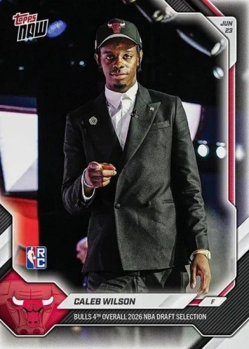 NBA 2025-26 NOW Basketball Caleb Wilson CWIL Rookie、ToyWiz、kayou