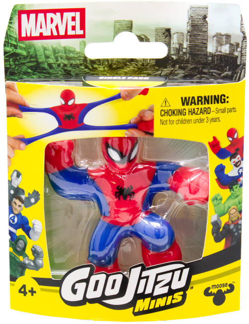 Heroes of Goo Jit Zu Marvel MINIS Spider-Man Figure、ToyWiz、kayou
