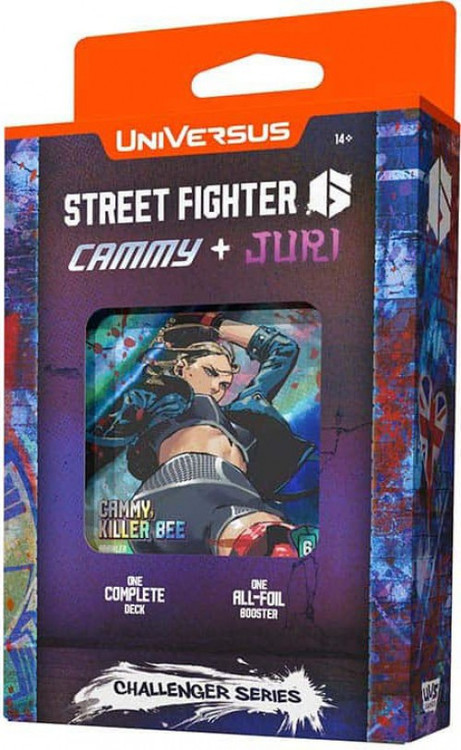 Universus CCG Street Fighter 6 Challenger Series Cammy & Juri Deck (Pre-Order ships October)、ToyWiz、kayou