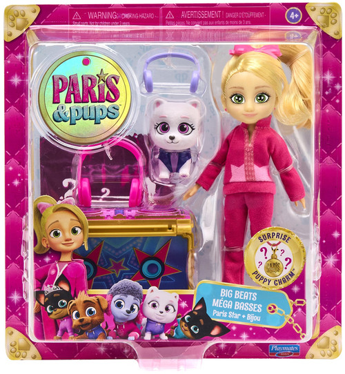 Paris & Pups Big Beats Paris Star 5-Inch Mini Doll Set、ToyWiz、kayou